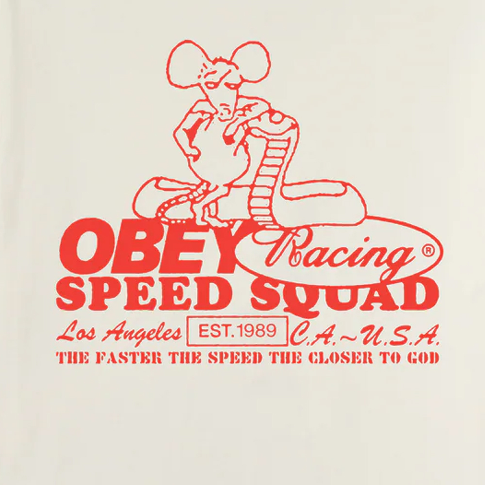 OBEY Speed Squad Aνδρικό T-Shirt - 3