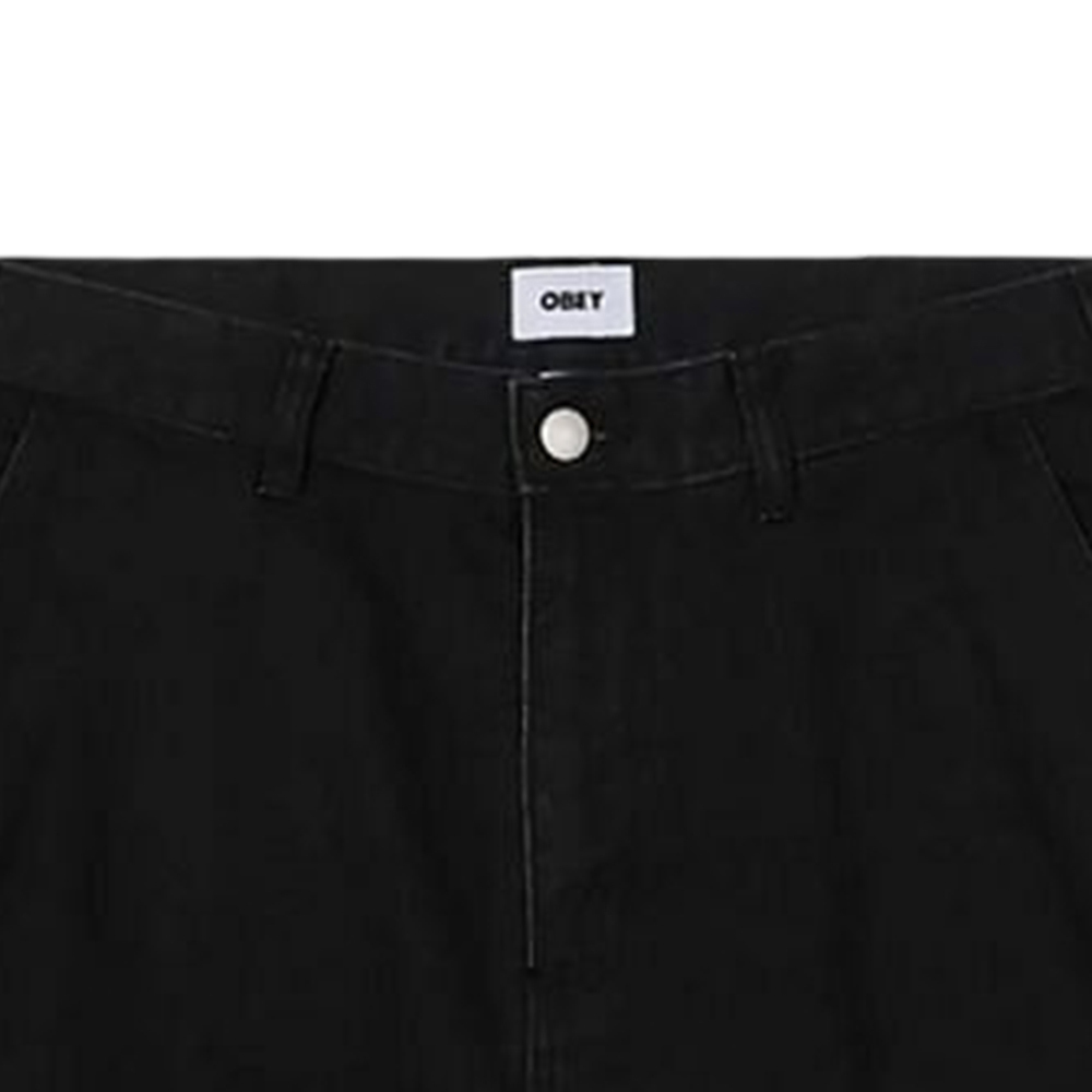 OBEY Bigwig Denim Carpenter Short Ανδρική Βερμούδα Τζιν  - 3