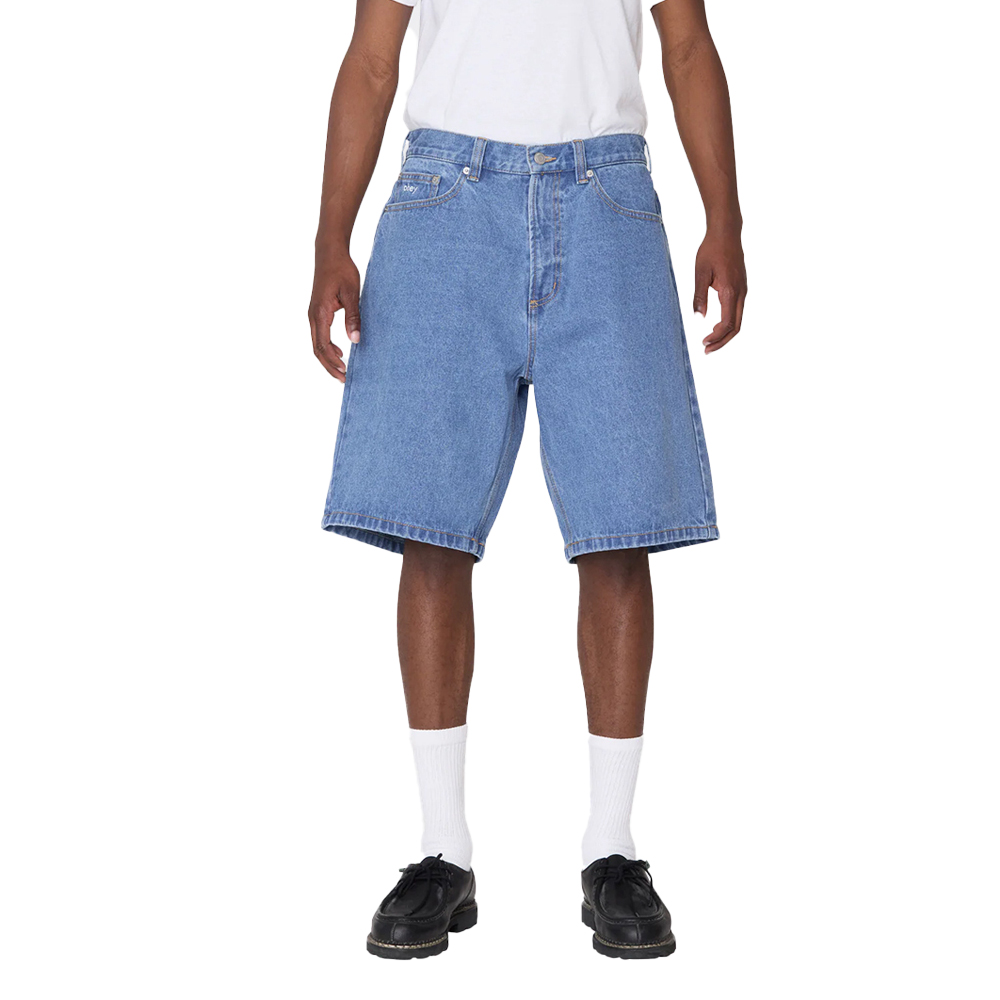 OBEY Bigwig Baggy Denim Short Ανδρική Βερμούδα Τζιν - Μπλε