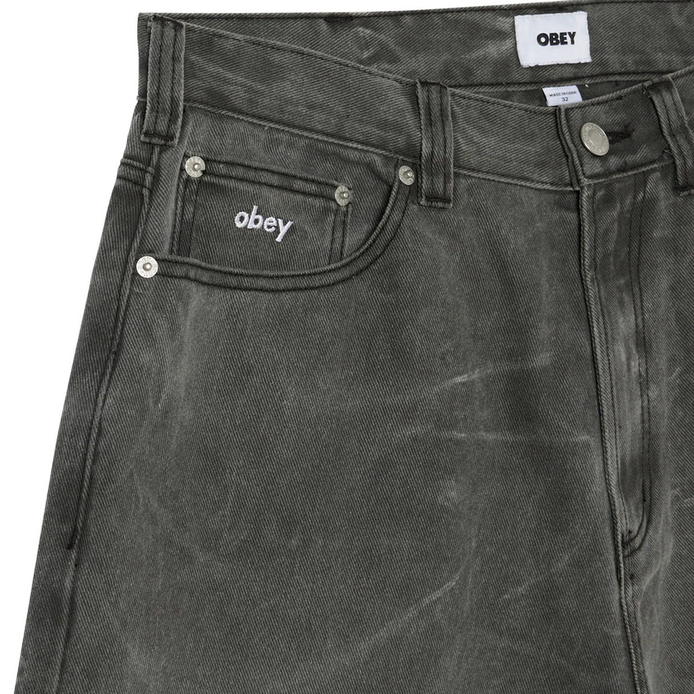 OBEY Bigwig Baggy Denim Short Ανδρική Βερμούδα Τζιν - 3