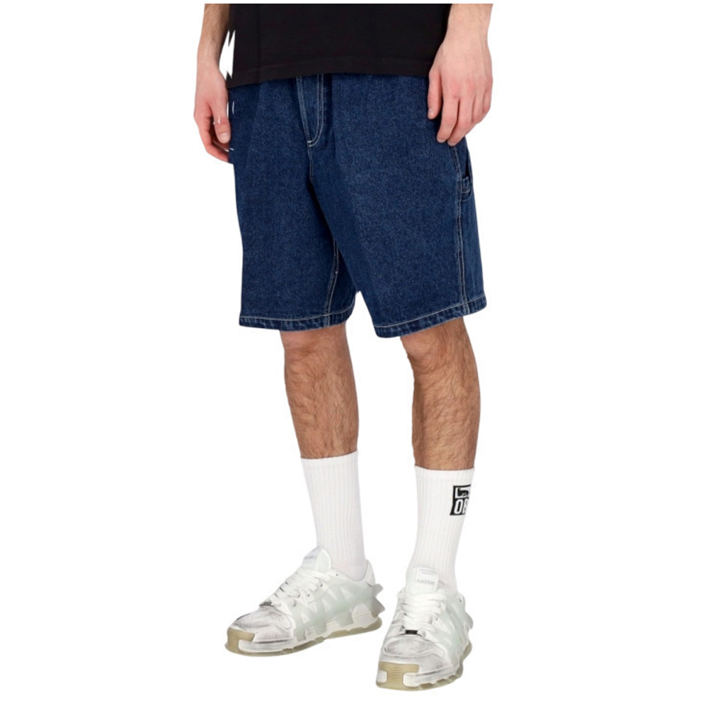 OBEY Easy Denim Carpenter Short Ανδρική Βερμούδα Τζιν - Μπλε