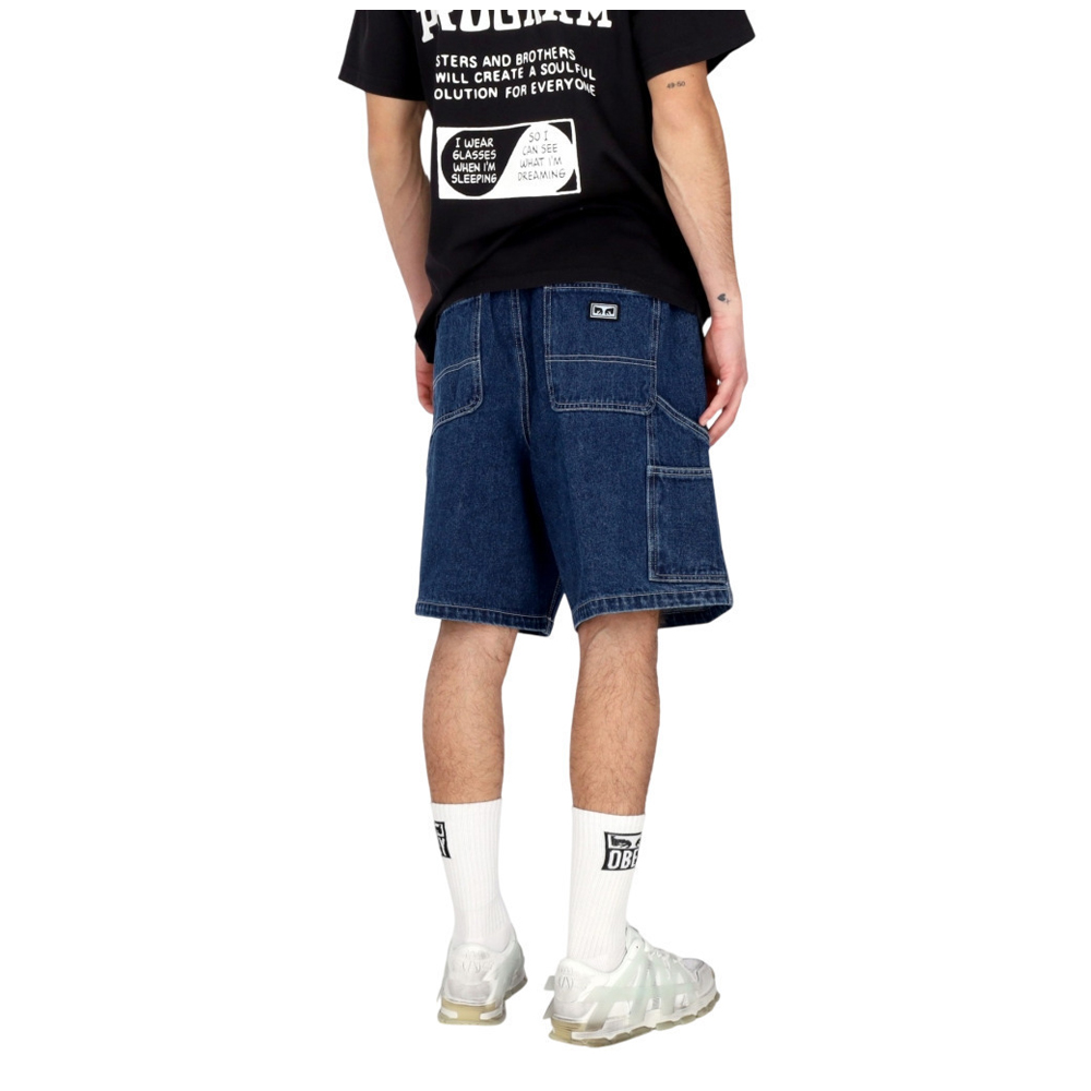 OBEY Easy Denim Carpenter Short Ανδρική Βερμούδα Τζιν - 2
