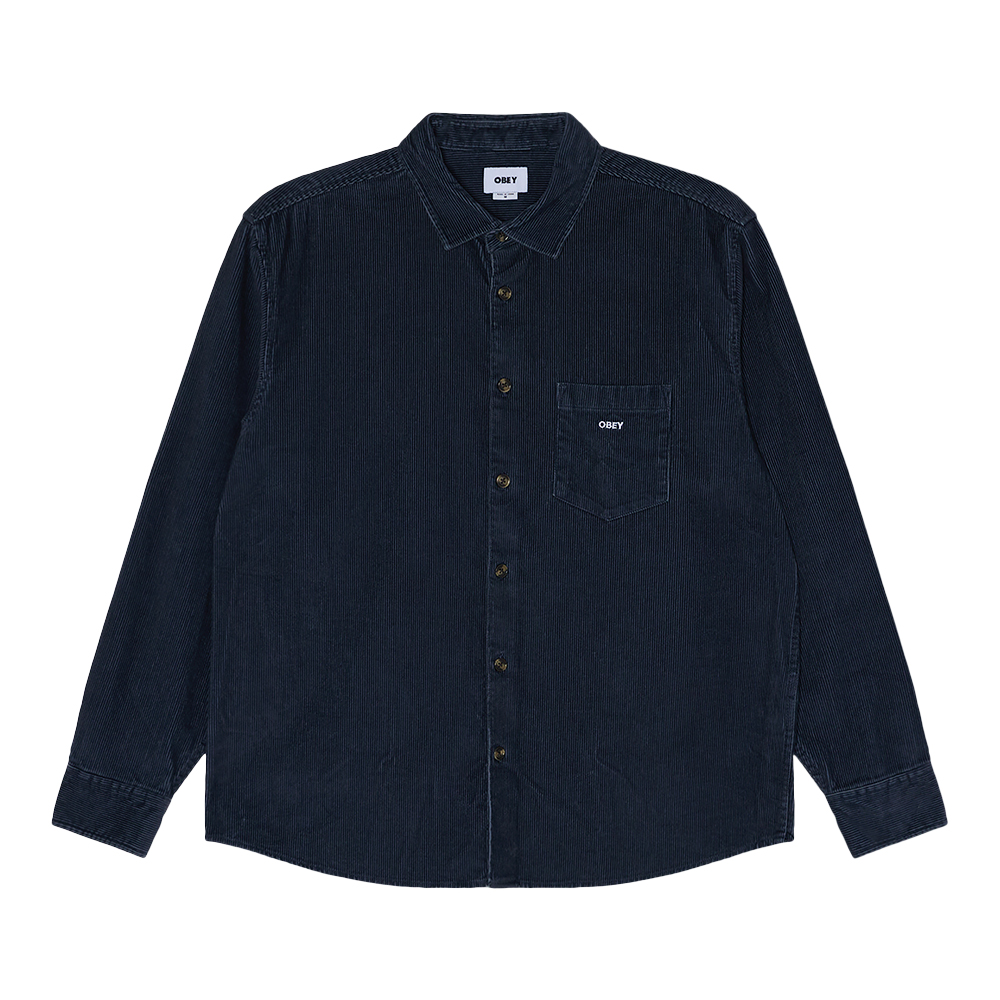OBEY Tommy Corduroy Woven Ανδρικό Κοτλέ Πουκάμισο - 2