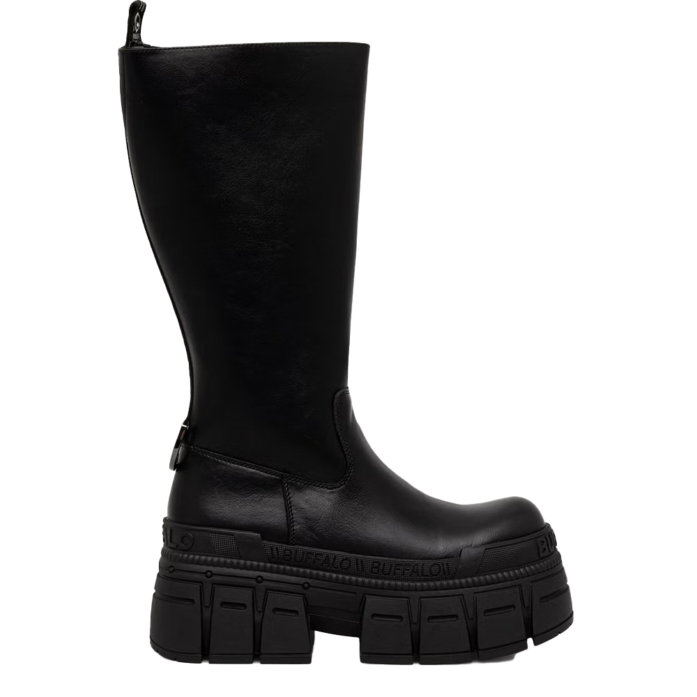 BUFFALO Gopher Pullon Hi Boot Γυναικείες Μπότες - Μαύρο