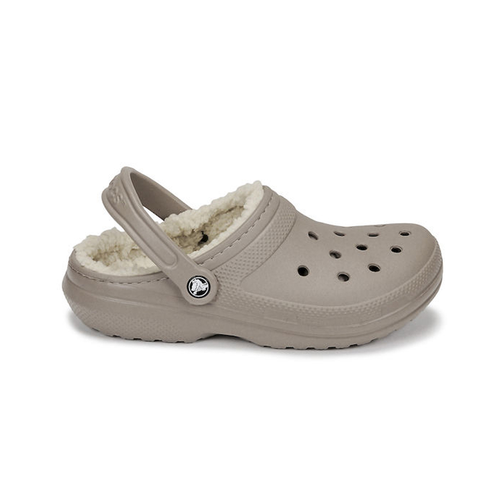 CROCS Classic Lined Clog Γυναικεία Σαμπό - Μπεζ