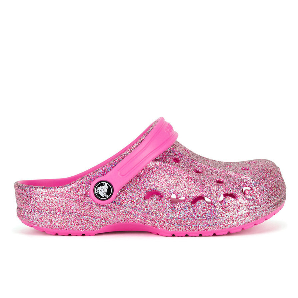 CROCS Baya Glitter Clog K Παιδικά Σαμπό - Ροζ