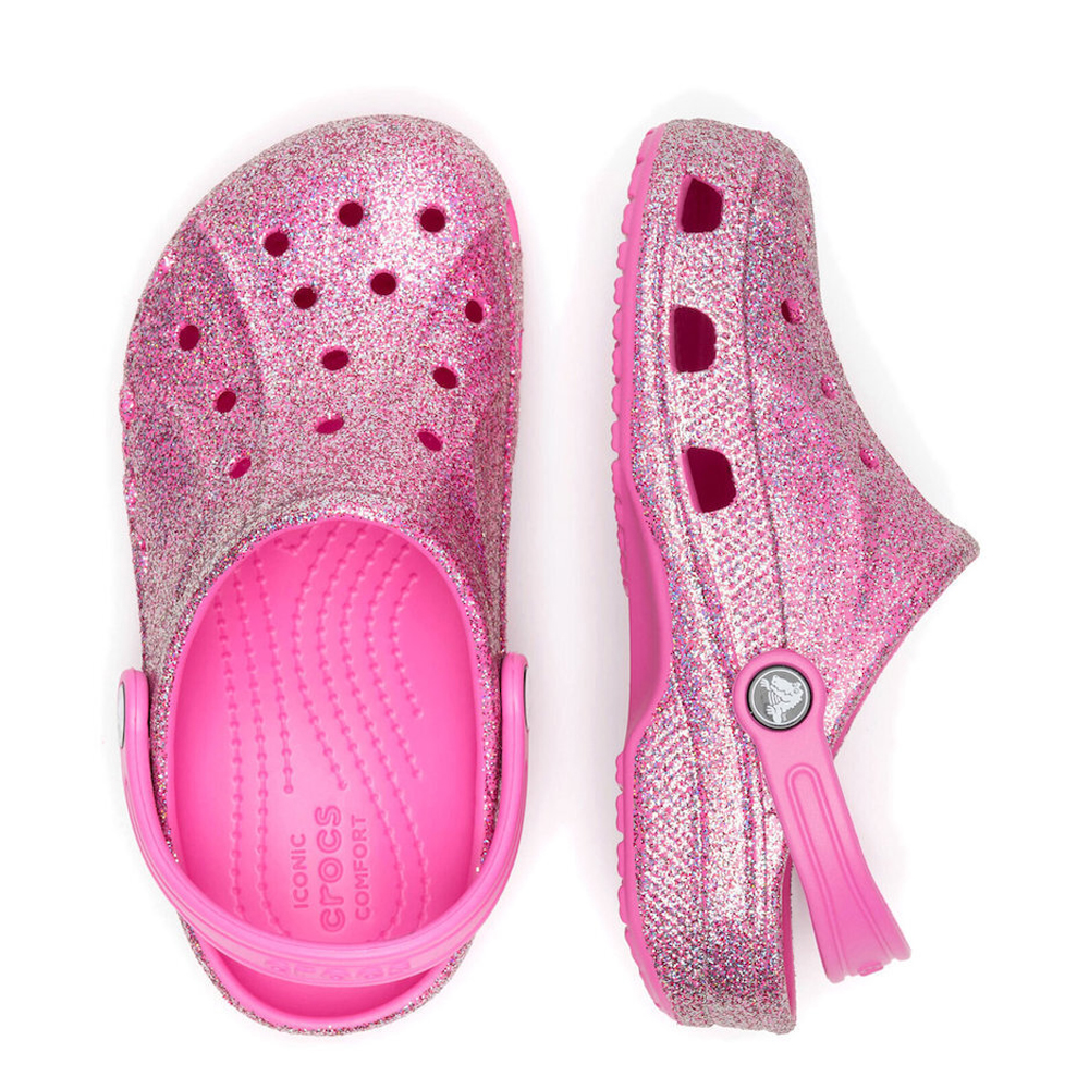 CROCS Baya Glitter Clog K Παιδικά Σαμπό - 4