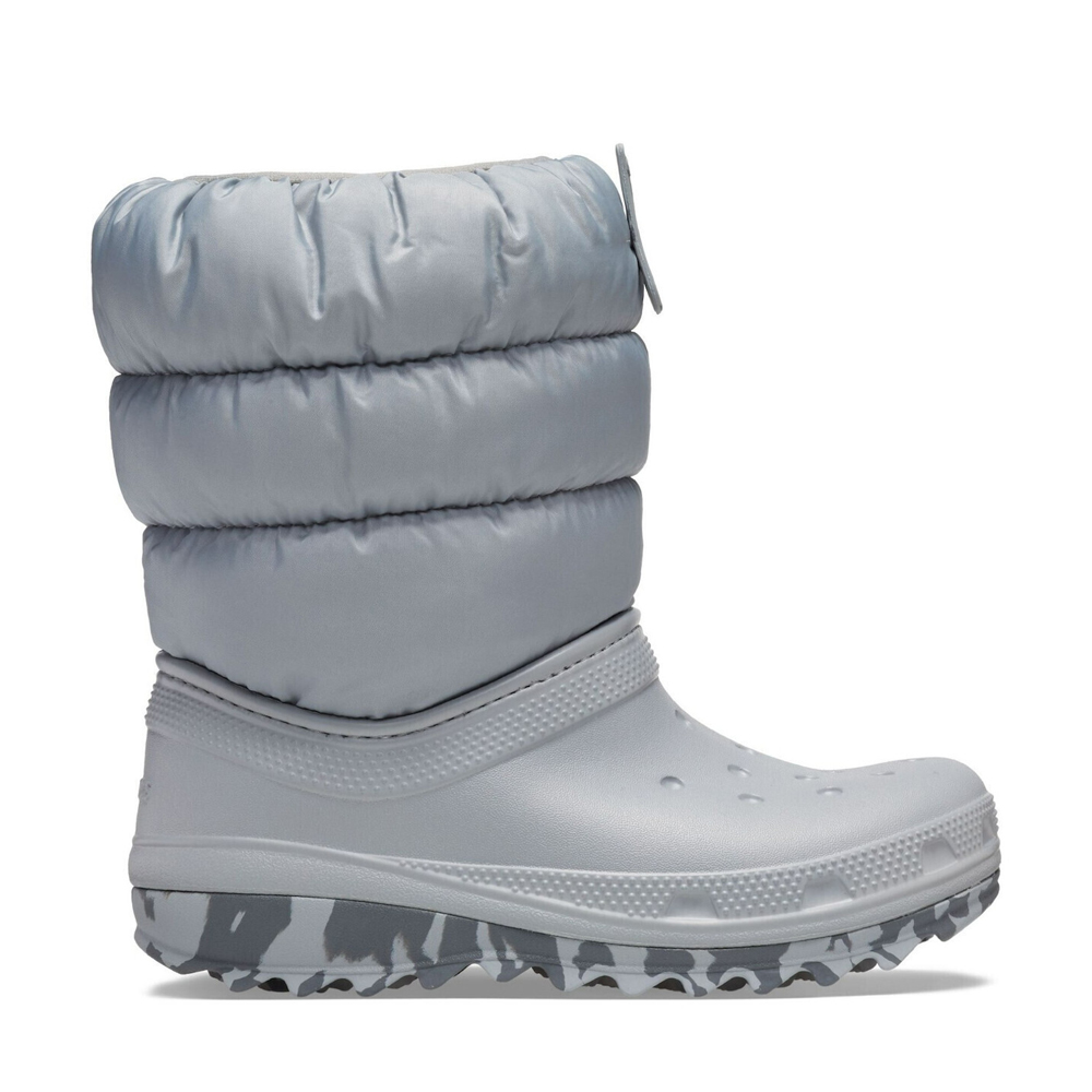 CROCS Classic Neo Puff Boots Παιδικές Γαλότσες  Χιονιού - Γκρι