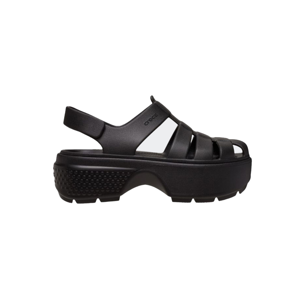 CROCS Stomp Fisherman Sandal Γυναικεία Σανδάλια  - Μαύρο