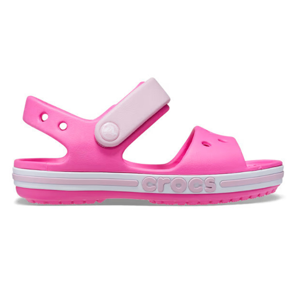 CROCS Bayaband Sandal T Βρεφικά/Παιδικά Πέδιλα - Ροζ