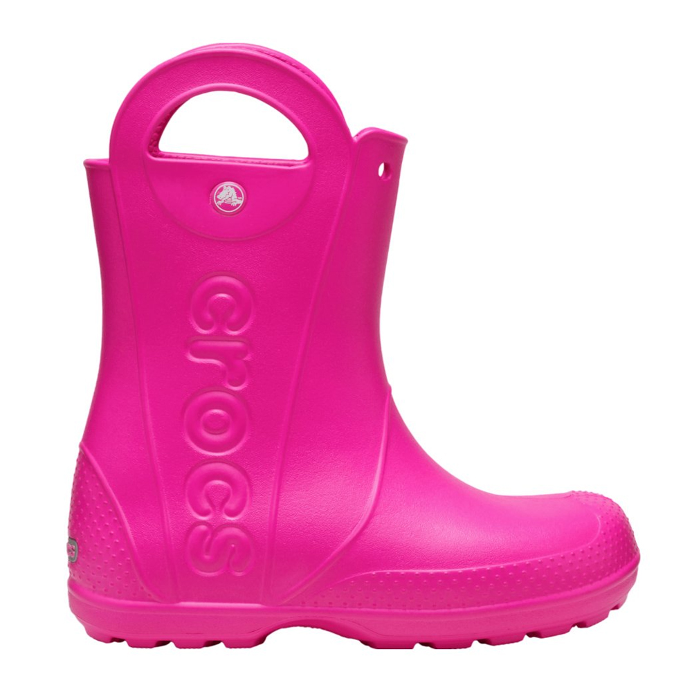 CROCS Handle It Rain Boots Παιδικές Γαλότσες - Ροζ