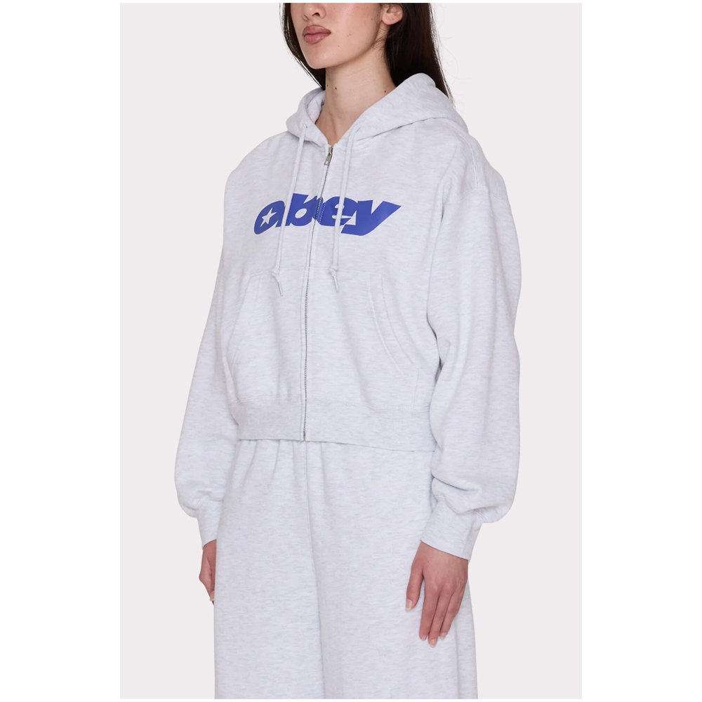 OBEY Speed Star Zip Up Hood Γυναικεία Ζακέτα με κουκούλα - 3