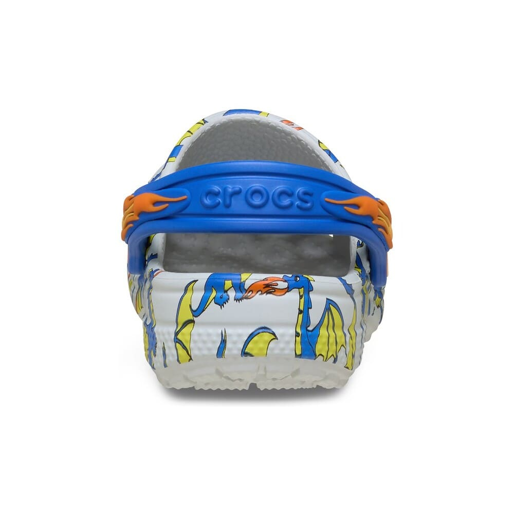CROCS Classic Dragon Graphic Clog T Βρεφικά/Παιδικά Σαμπό - 4