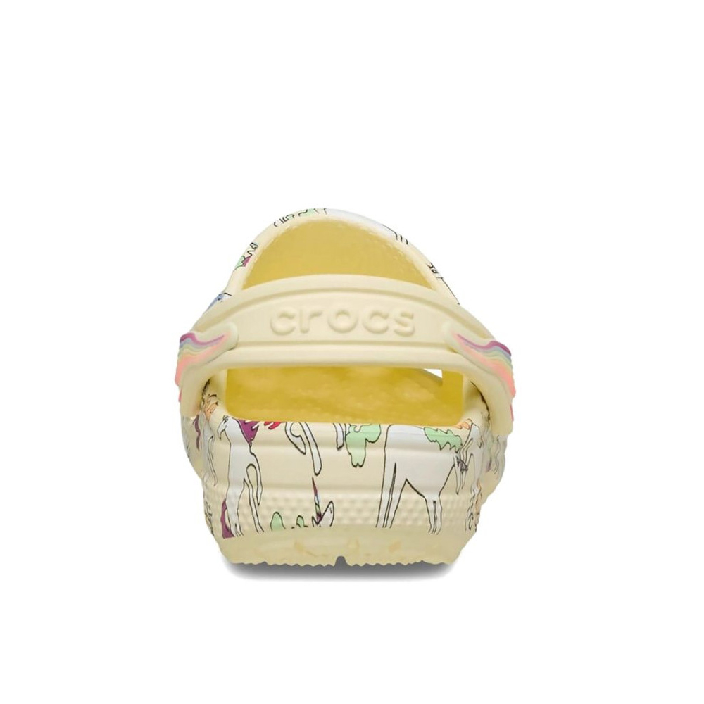 CROCS Classic Unicorn Graphic Clog T Βρεφικά/Παιδικά Σαμπό - 4