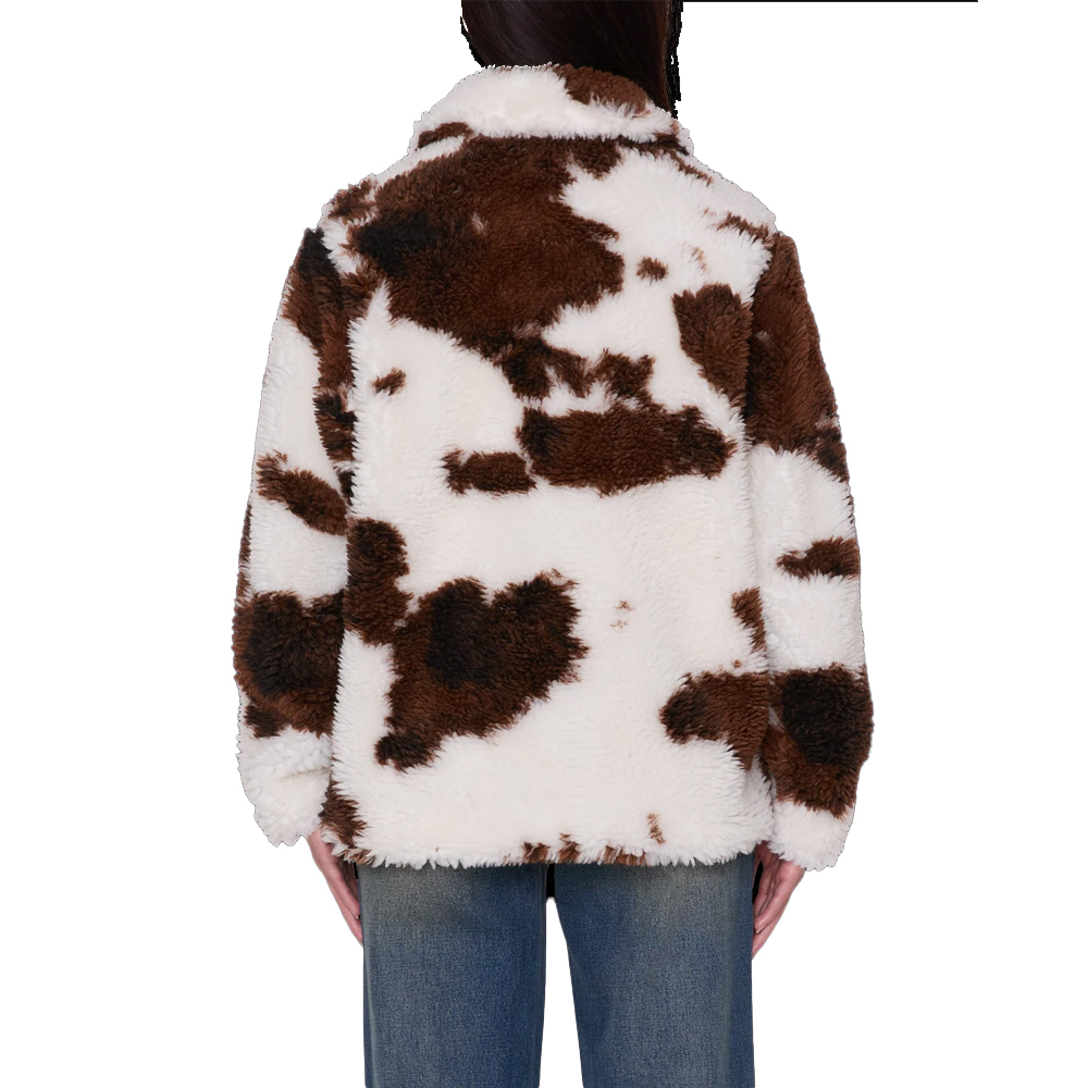 OBEY Nolie Sherpa Short Coat  Γυναικείο Μπουφάν - 2
