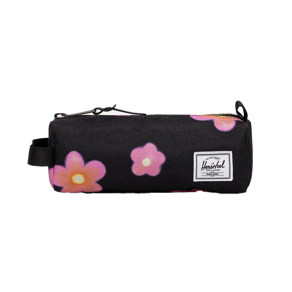 HERSCHEL Settlement Pencil Case Unisex Κασετίνα Βαρελάκι - Μαύρο