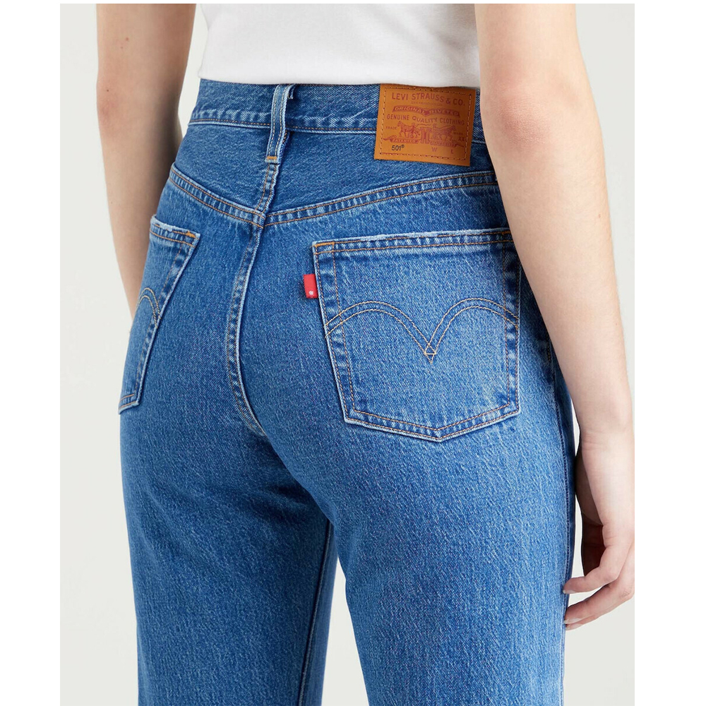 LEVI'S 501® Original Cropped Jeans Γυναικείο Τζιν Παντελόνι - 4