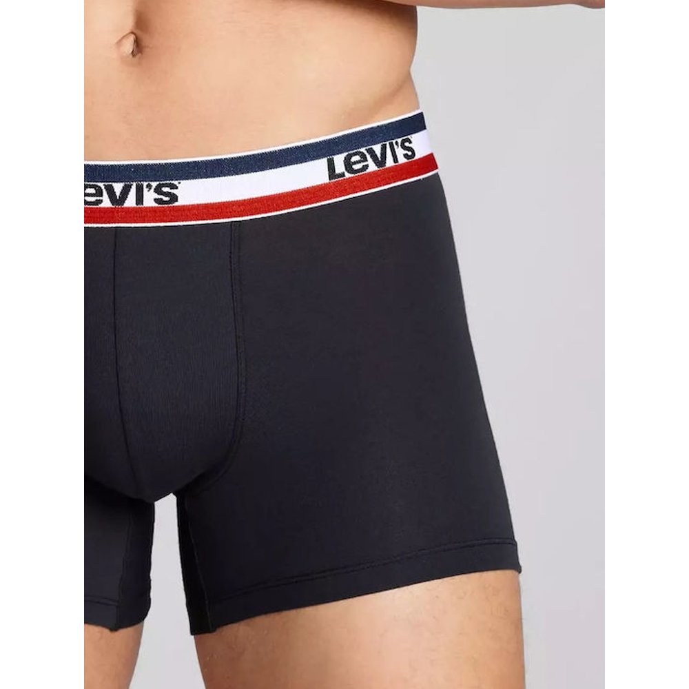 LEVI'S Boxer Brief 3Pack Iconic Gift Box Σετ Δώρου 3 Εσώρουχα  - 4