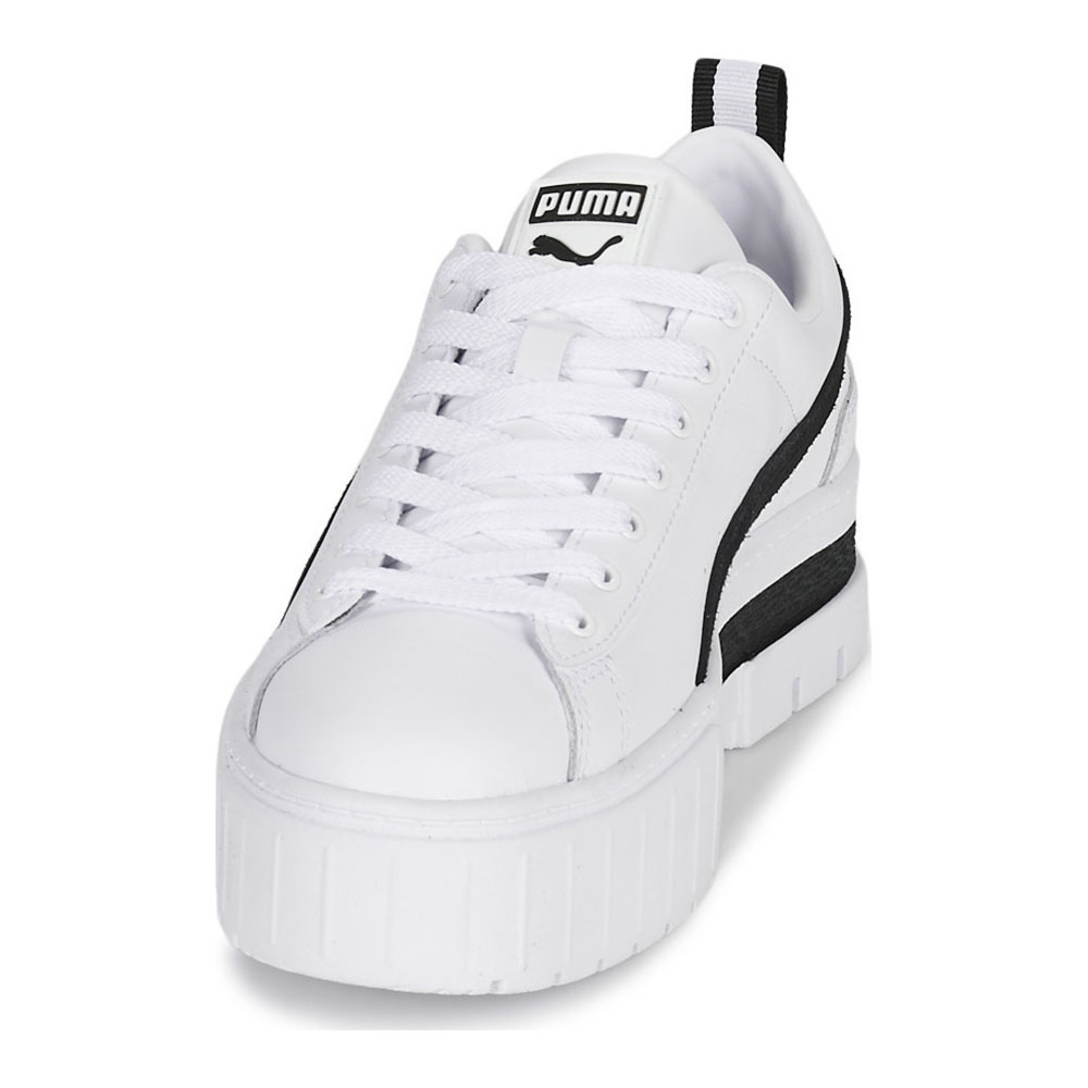 PUMA Mayze Leather Wn's Γυναικεία Sneakers Πλατφόρμα - 3