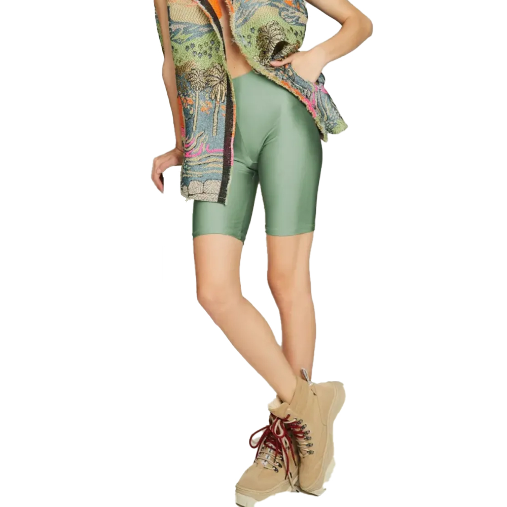 PCP Amaryllis Biker Shorts Γυναικείο Ποδηλατικό Κολάν - Πράσινο