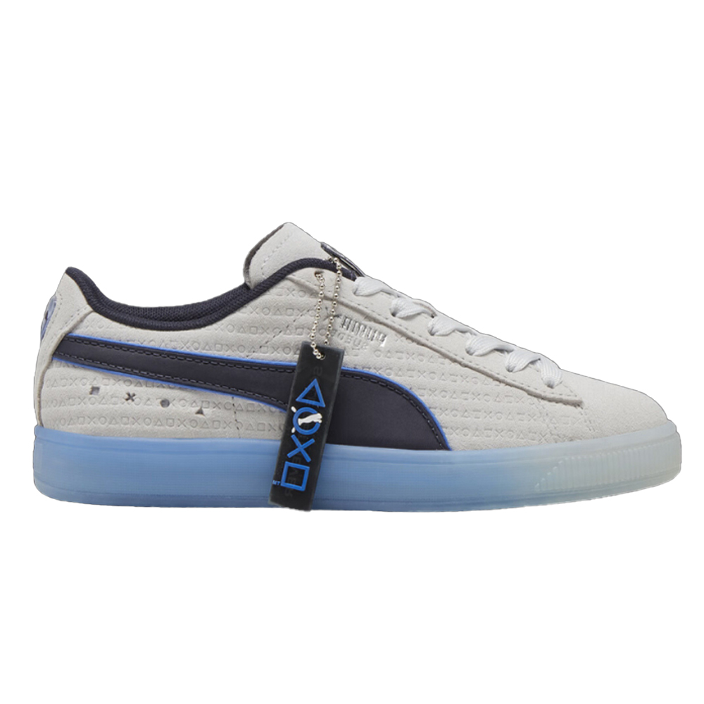 PUMA Suede Playstation Ps Παιδικά Sneakers - Γκρι