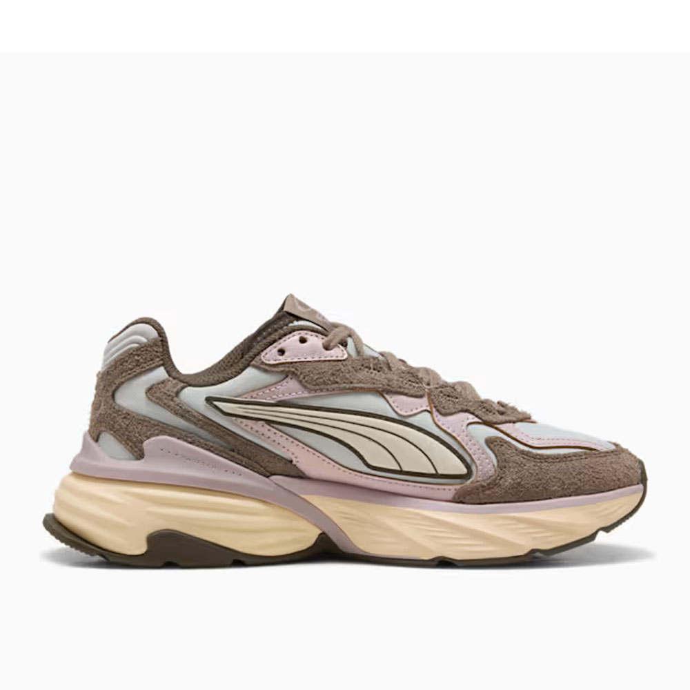 PUMA Fade Nitro LS Brushed Luxe Γυναικεία Sneakers - Γκρι