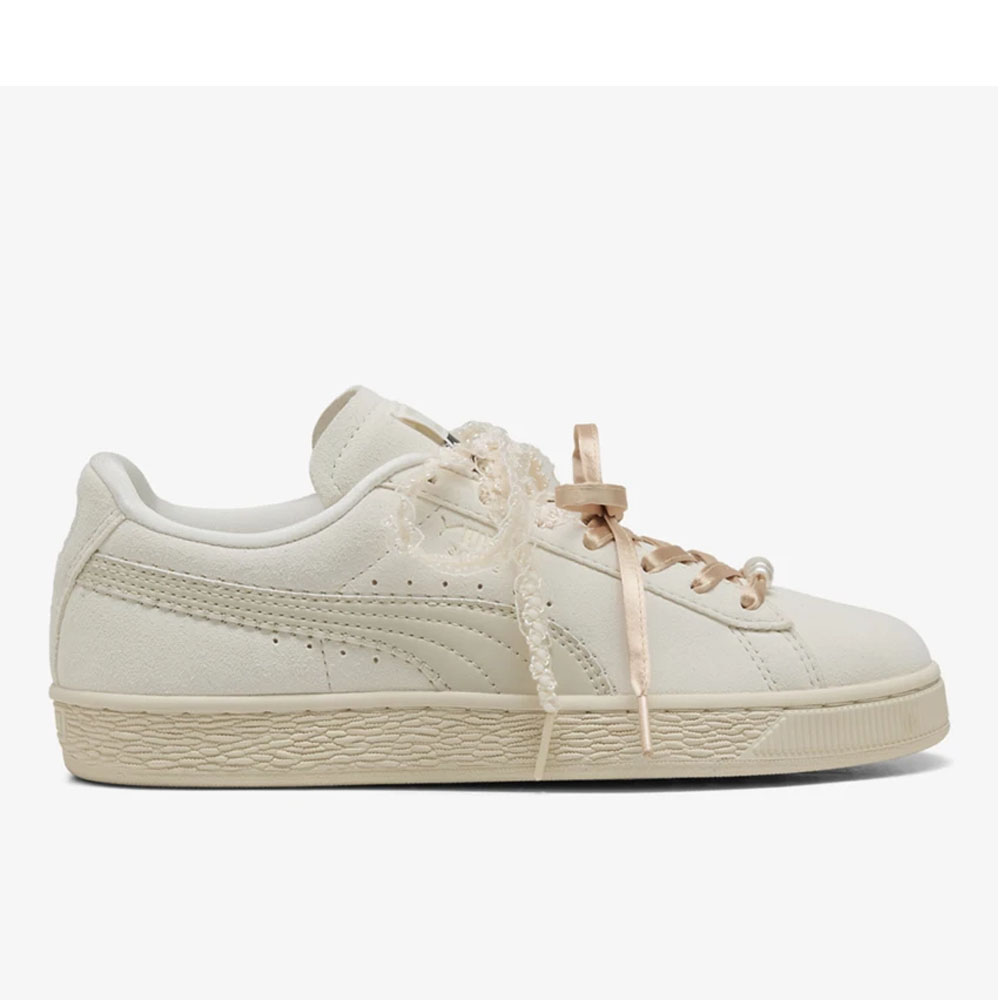 PUMA Suede Bloom  Γυναικεία Sneakers - Κρεμ