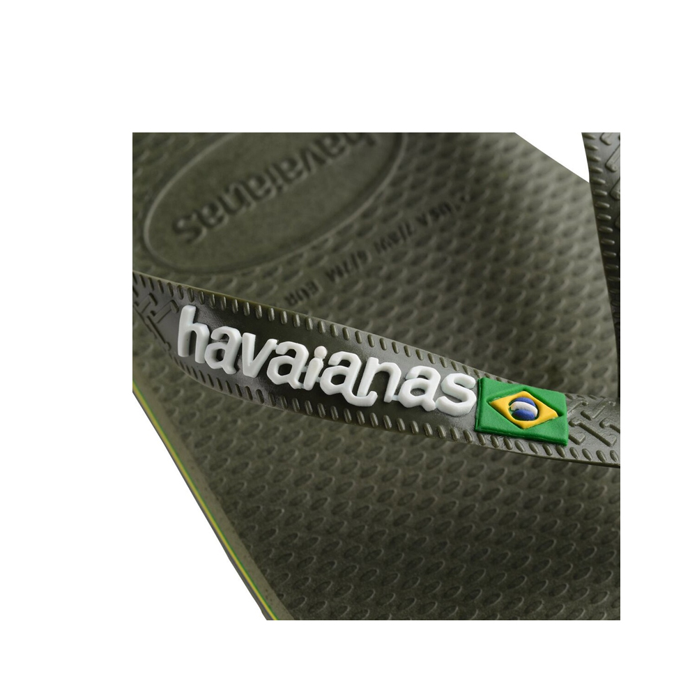 HAVAIANAS Brasil Logo Fc Unisex Σαγιονάρες - 4