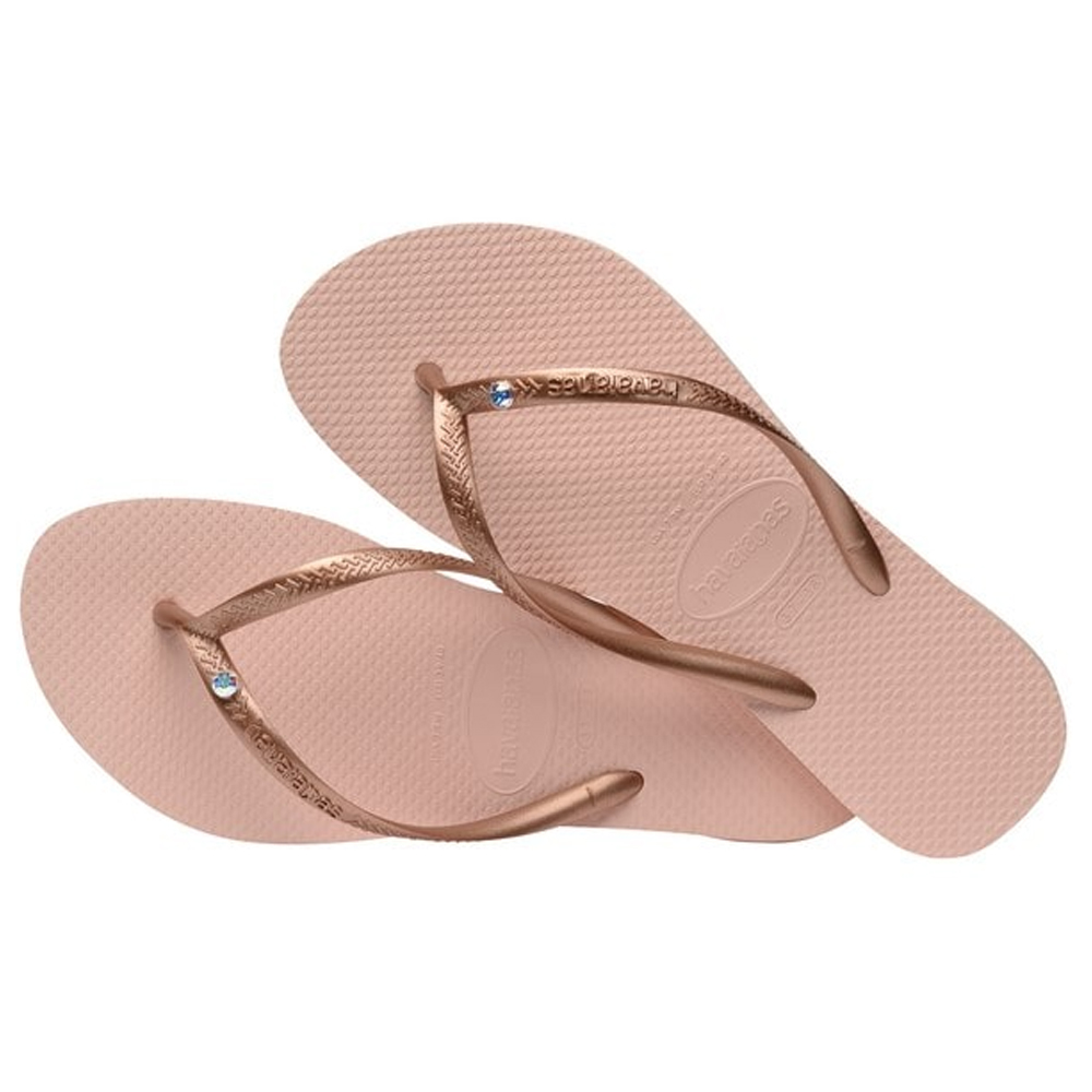 HAVAIANAS Slim Crystal Swarovski II Γυναικείες Σαγιονάρες - 2