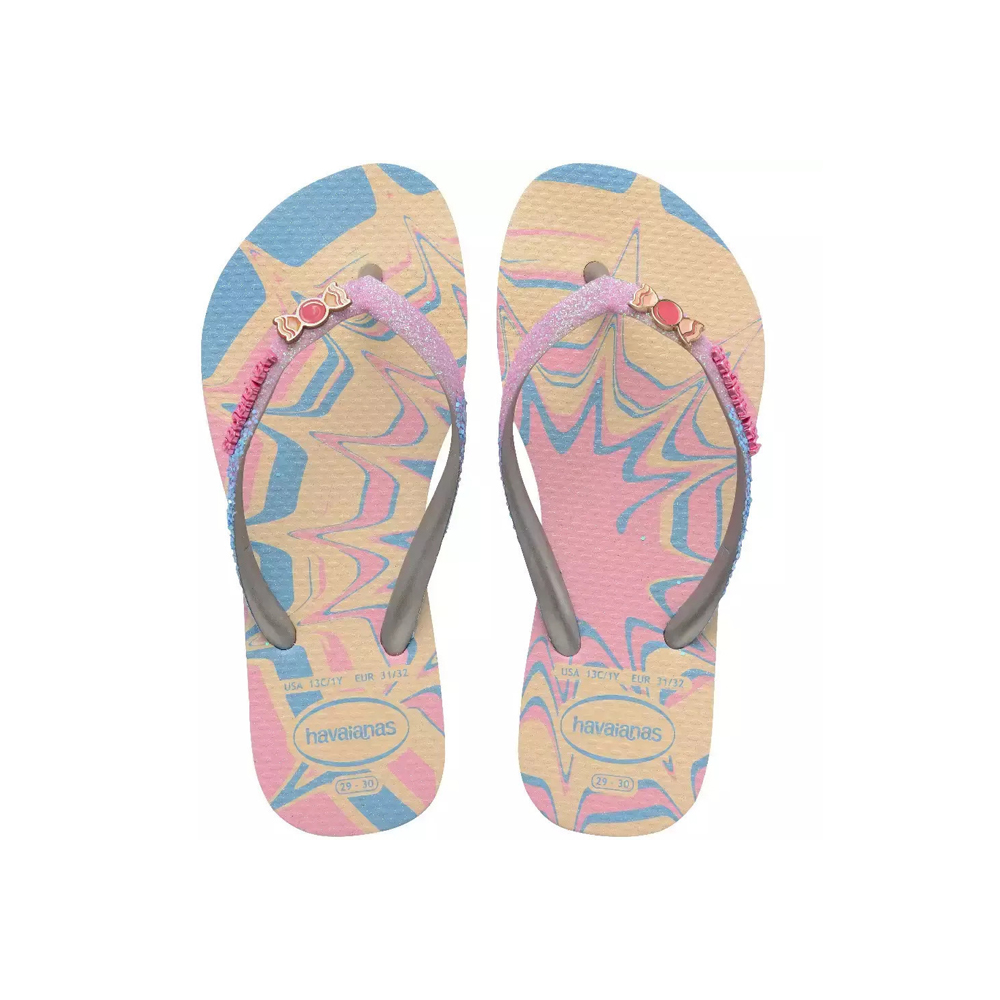 HAVAIANAS Slim Glitter Παιδικές Σαγιονάρες  - Multi