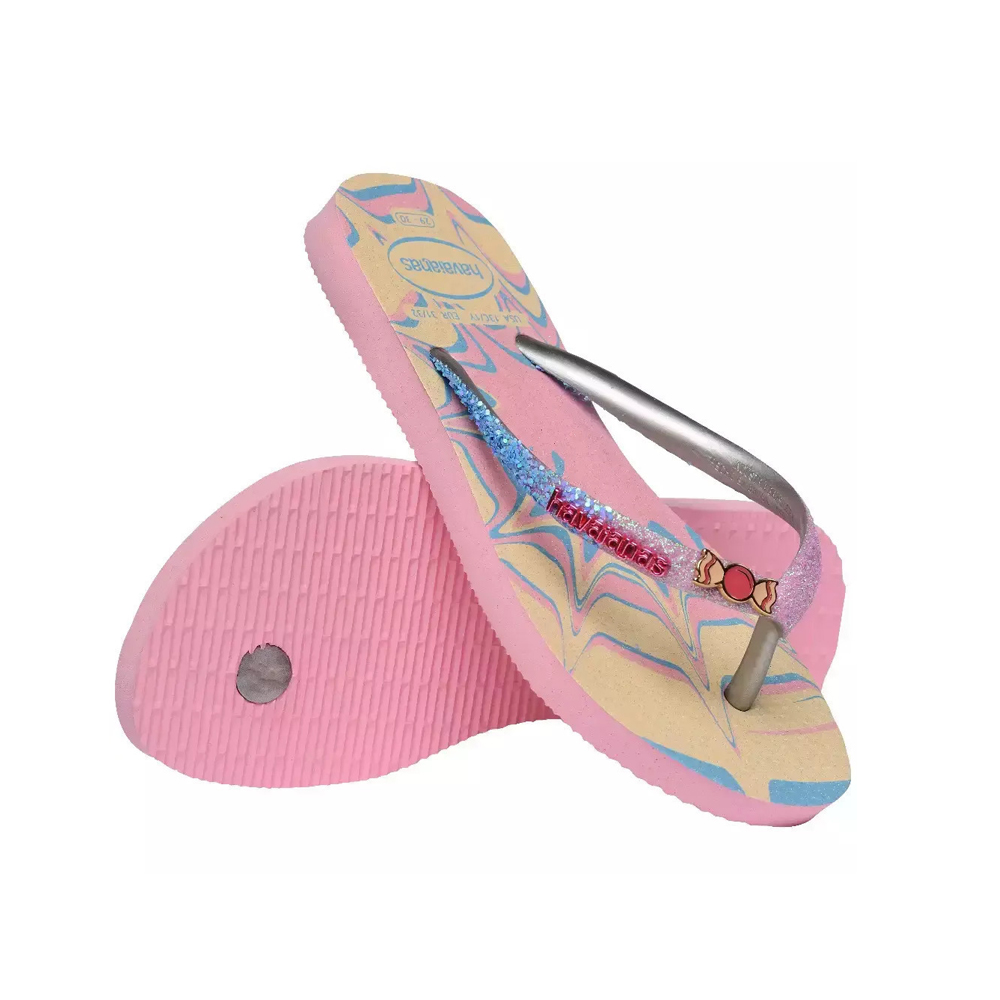 HAVAIANAS Slim Glitter Παιδικές Σαγιονάρες  - 3