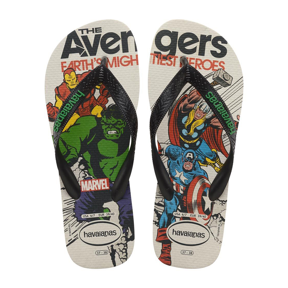 HAVAIANAS Top Marvel Classics kids Παιδικές Σαγιονάρες - Μπεζ