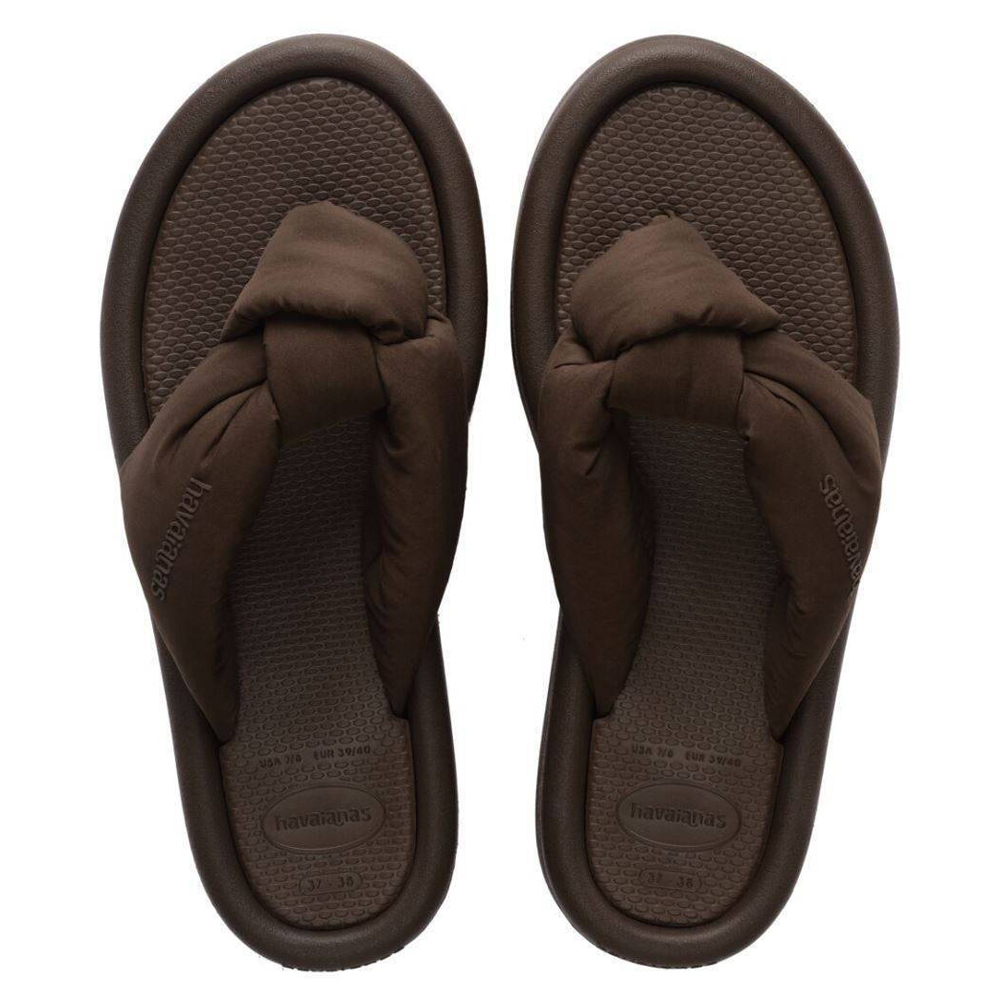 HAVAIANAS Over Puffed Fc Γυναικείες Σαγιονάρες - Καφέ