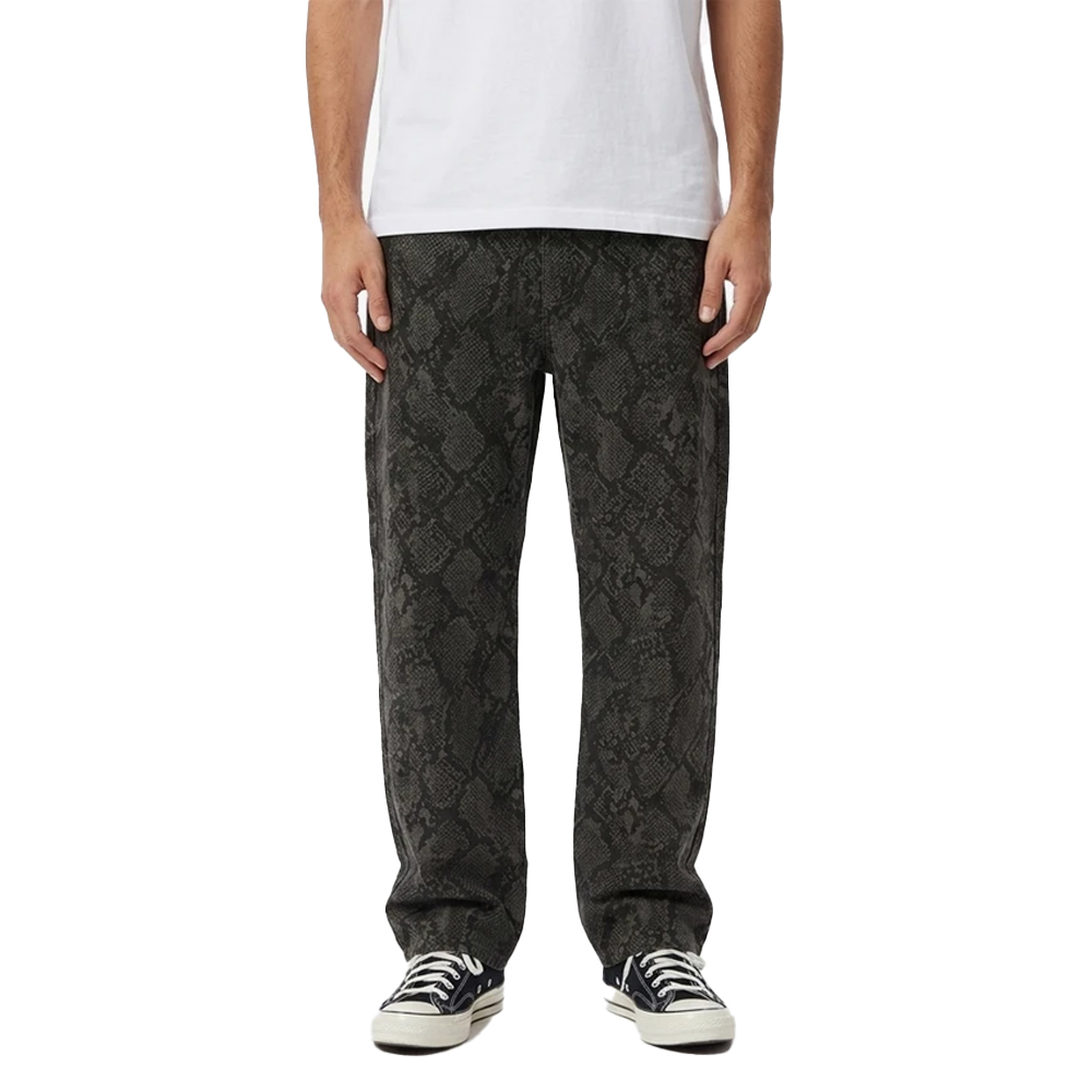 OBEY Classic Baggy Demin Jeans Ανδρικό Τζιν Παντελόνι - Μαύρο