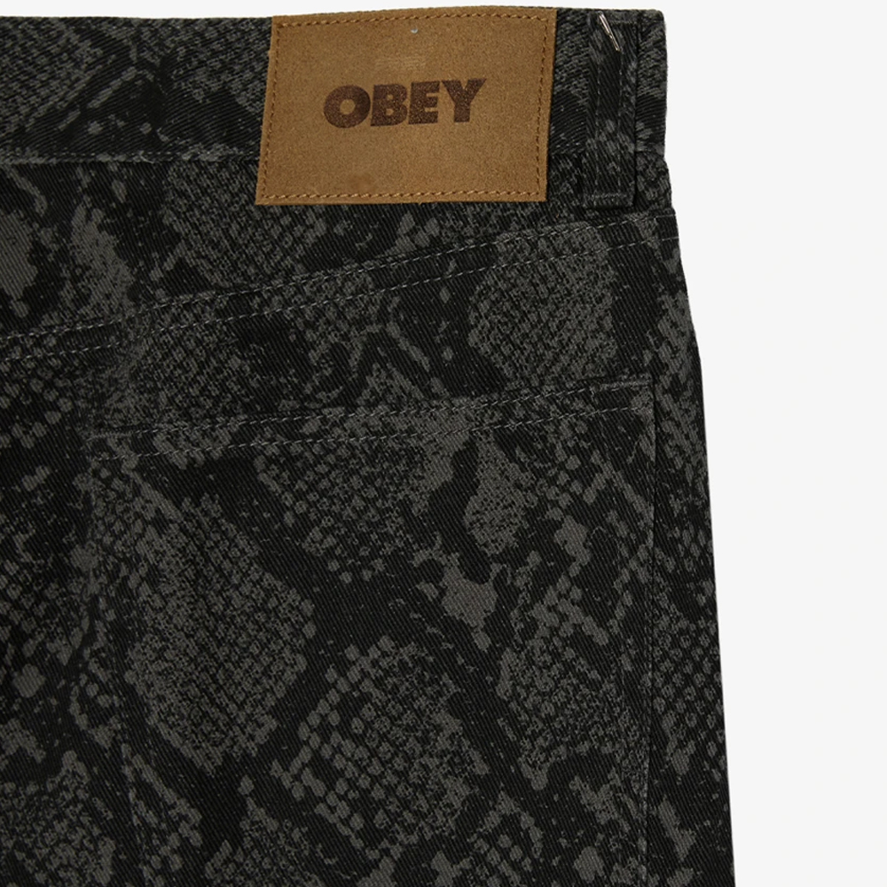 OBEY Classic Baggy Demin Jeans Ανδρικό Τζιν Παντελόνι - 3
