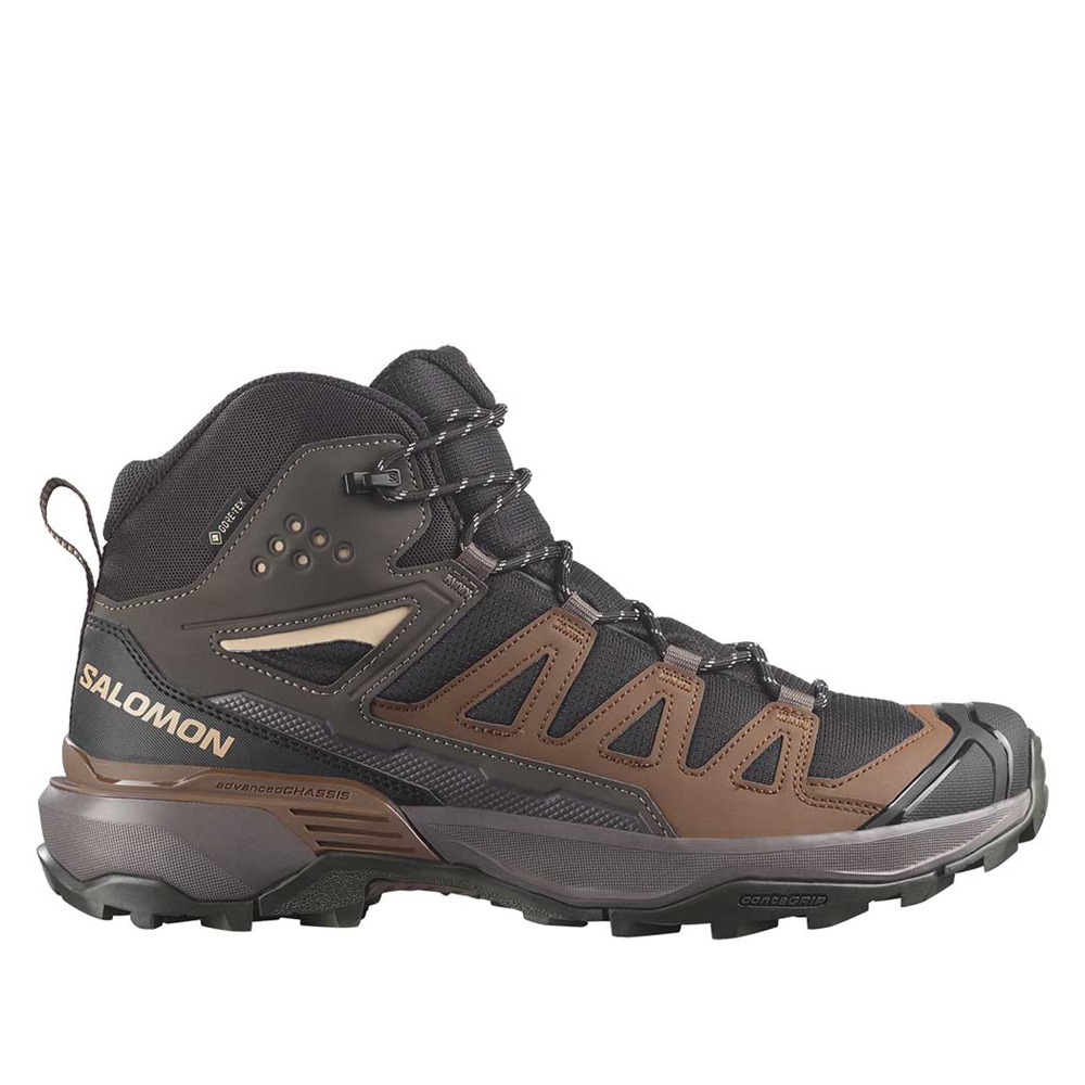 SALOMON  X Ultra 360 MID Gore-Tex Ανδρικά Ορειβατικά Παπούτσια  Αδιάβροχα - Μαύρο