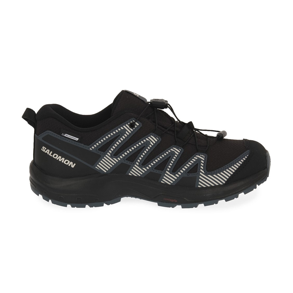 SALOMON Xa Pro V8 Cswp Junior Shoes Παιδικά Αθλητικά Παπούτσια Αδιάβροχα - Μαύρο