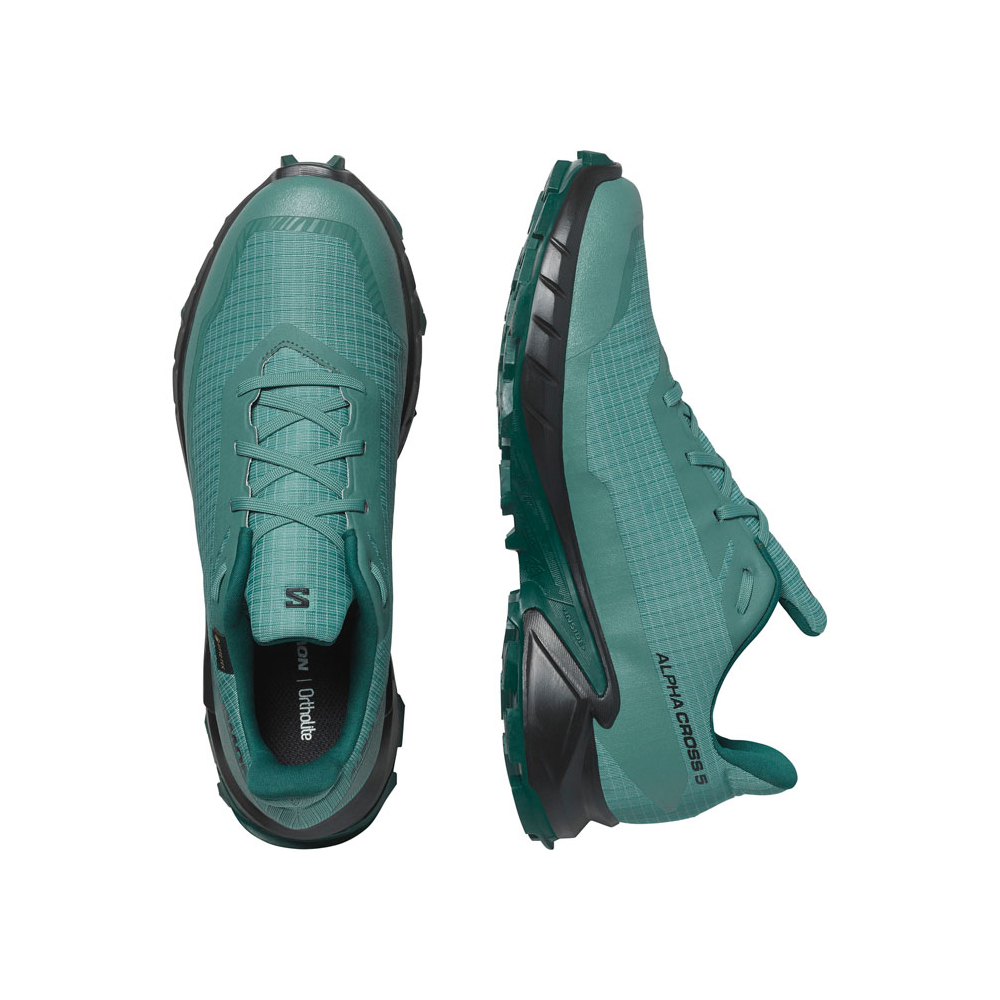 SALOMON Aplhacross 5 Gore-Tex Ανδρικά Παπούτσια Running Αδιάβροχα - 5