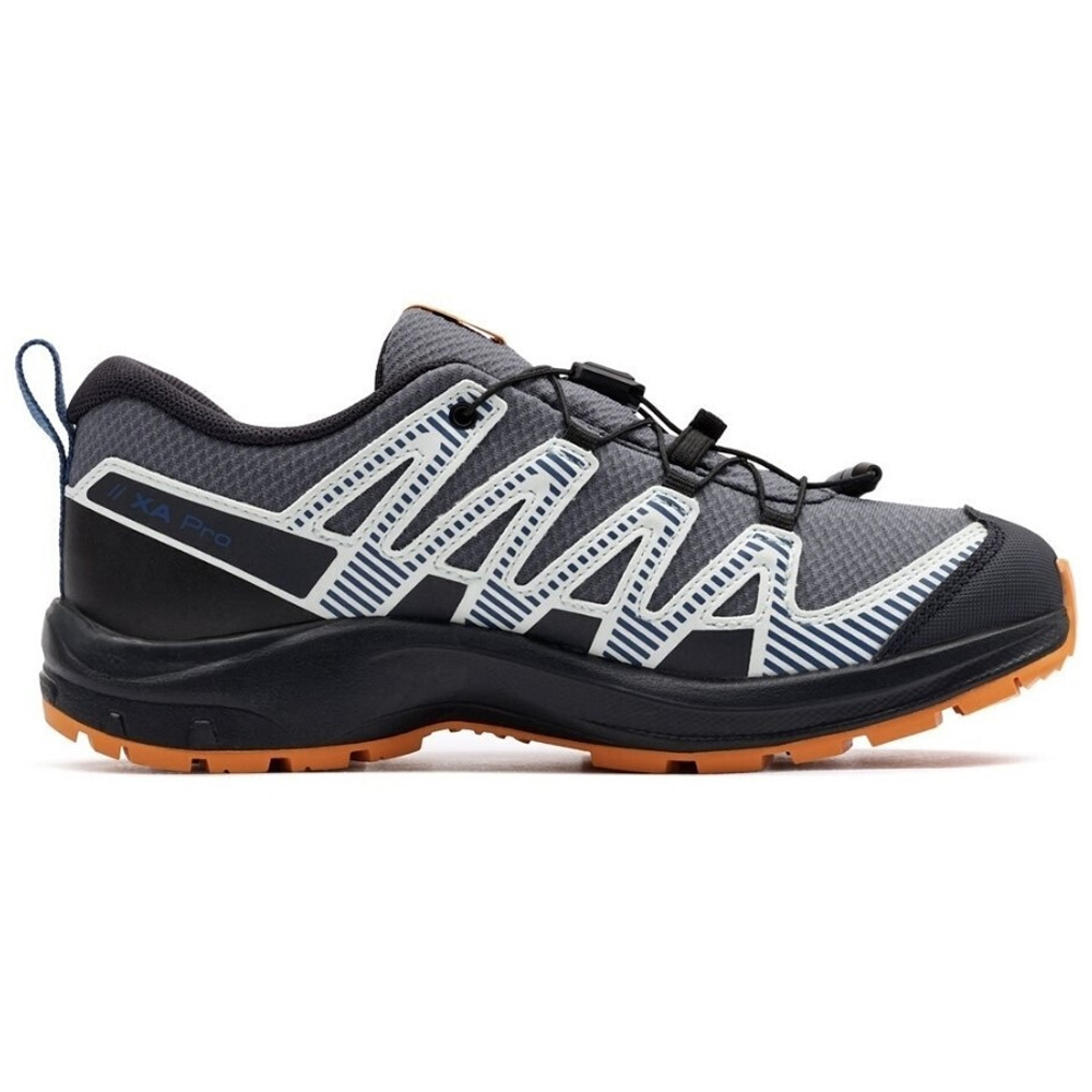 SALOMON XA Pro V8 Junior Waterproof Shoes Παιδικά Αθλητικά Παπούτσια Αδιάβροχα - Γκρι