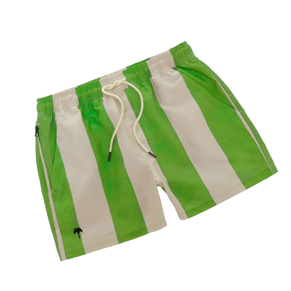 OAS Emerald Stripe Swim Shorts Ανδρικό Μαγιό Σορτς Πράσινο - 3