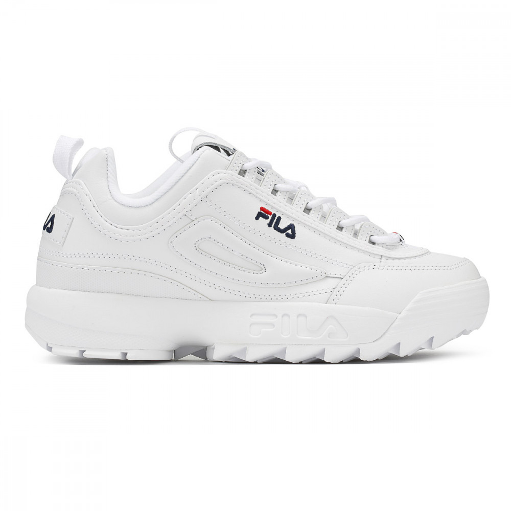 FILA Disruptor II Premium Γυναικεία Sneakers - Λευκό