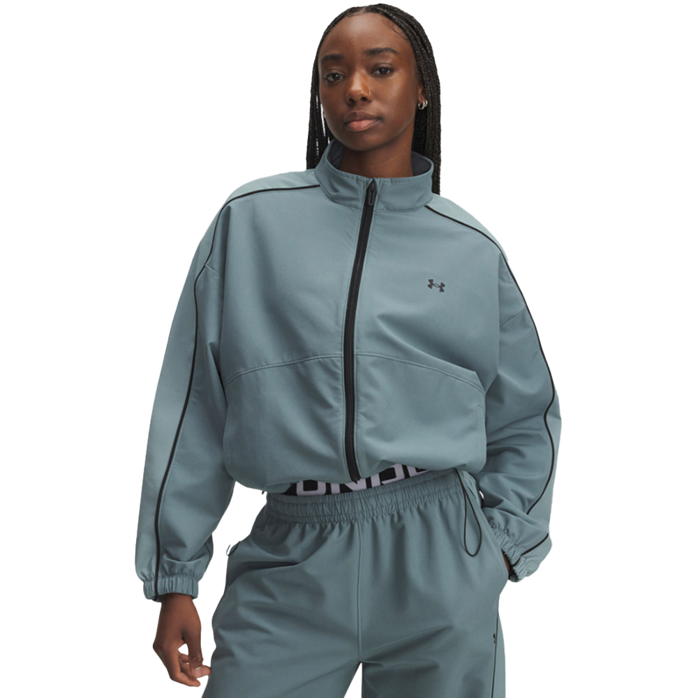 UNDER ARMOUR UA Rival Swoven Jacket Γυναικείο Μπουφάν - Πράσινο