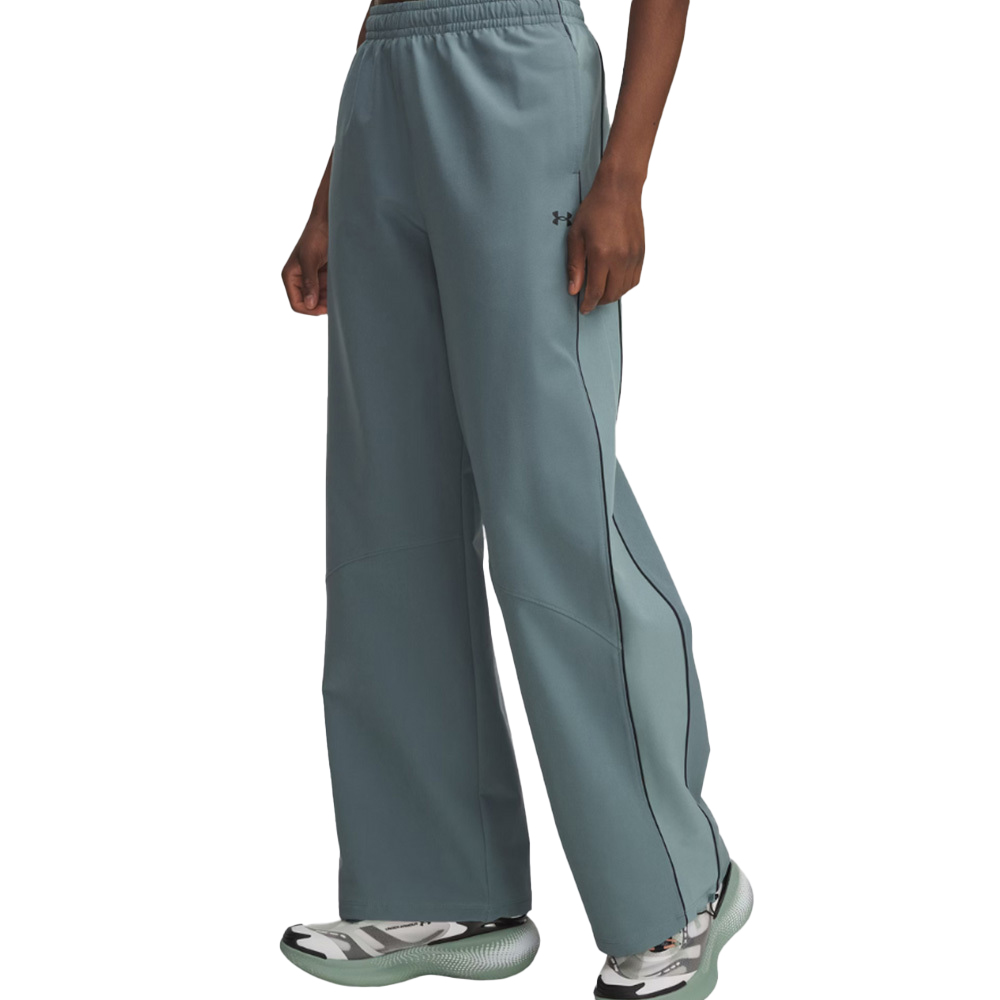 UNDER ARMOUR UA Rival Swoven Pants Γυναικείο Παντελόνι Φόρμας - Πράσινο