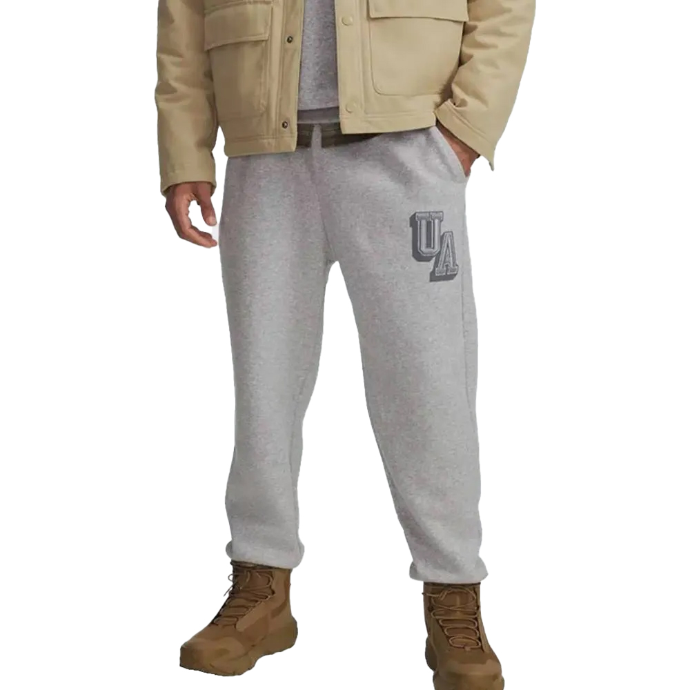UNDER ARMOUR UA Icon Fleece  Graphic Jogger Ανδρικό Παντελόνι Φόρμας - Γκρι
