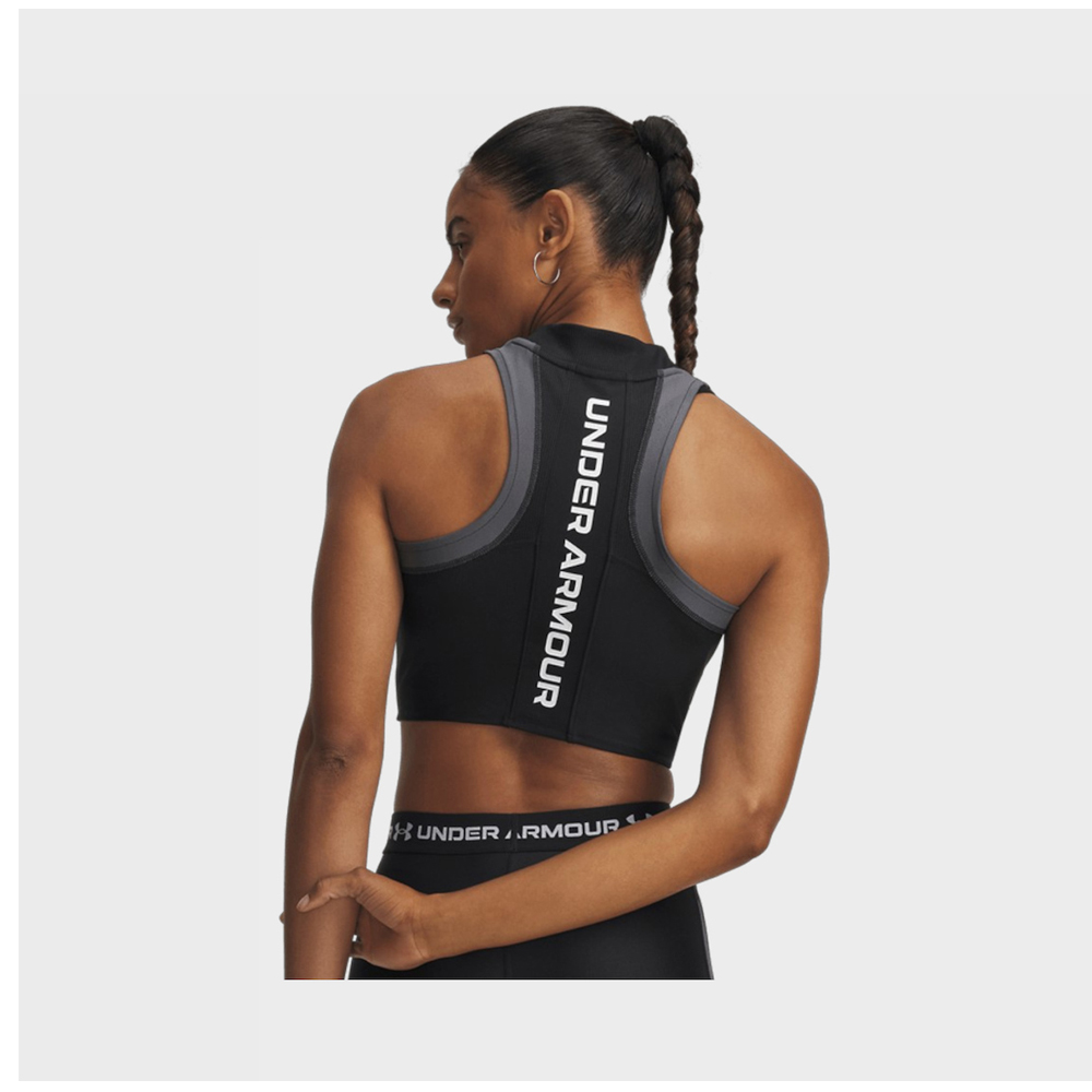 UNDER ARMOUR HeatGear® Rib Tank  Γυναικεία Αμάνικη Μπλούζα - 2