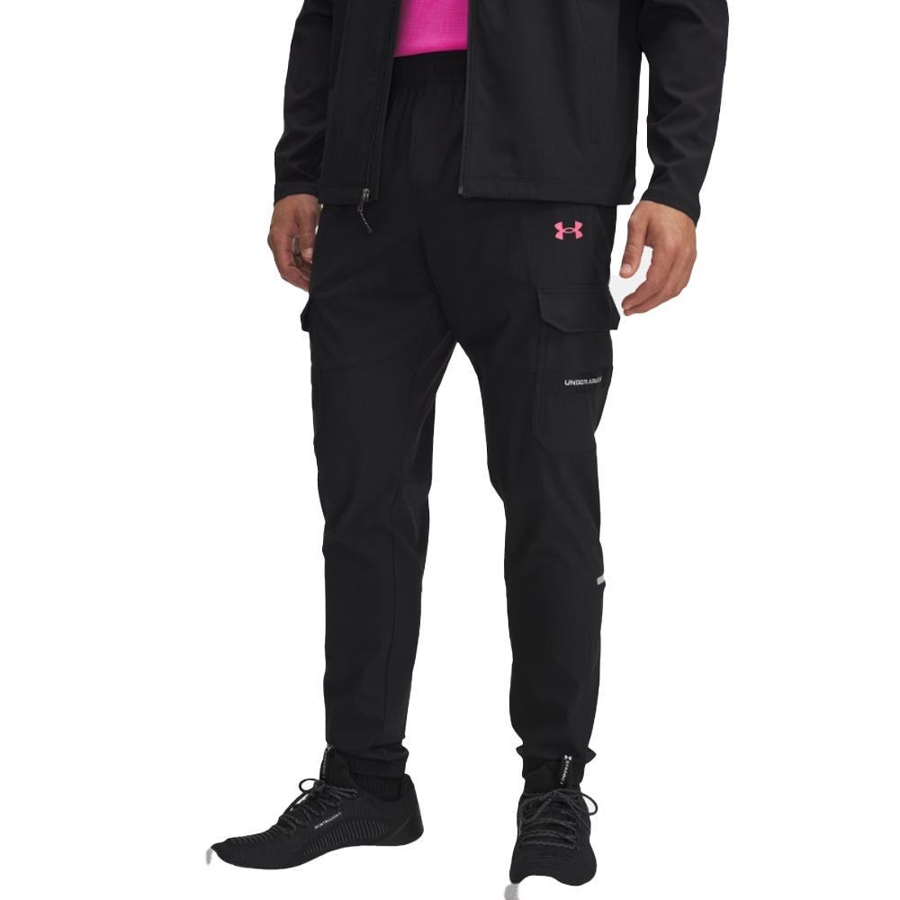 UNDER ARMOUR UA Tech Utility Woven Pants Ανδρικό Παντελόνι Φόρμας - Μαύρο