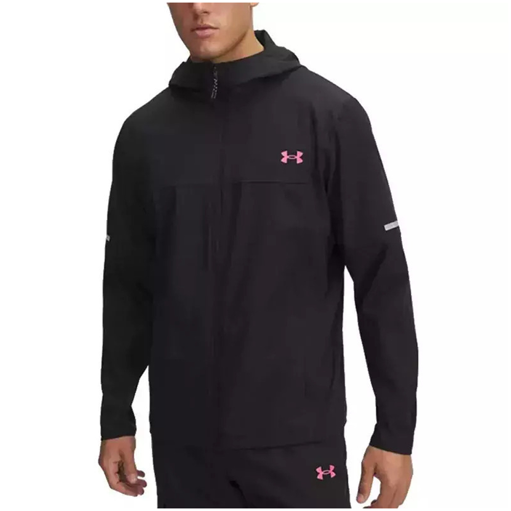 UNDER ARMOUR UA Tech Utility Woven Jacket Ανδρικό Αντιανεμικό Μπουφάν  - Μαύρο