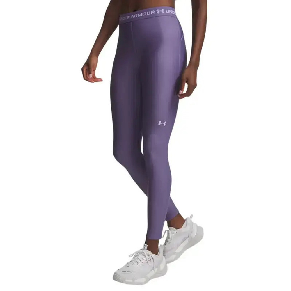 UNDER ARMOUR Heatgear Legging Γυναικείο Κολάν - Μωβ