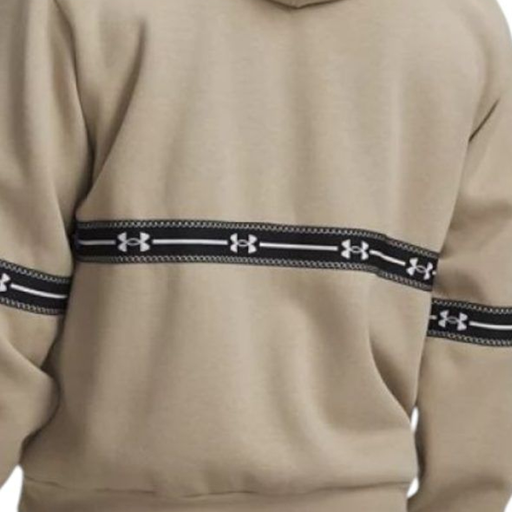 UNDER ARMOUR Icon Fleece Taped  Full-Zip Ανδρική Ζακέτα με κουκούλα - 3
