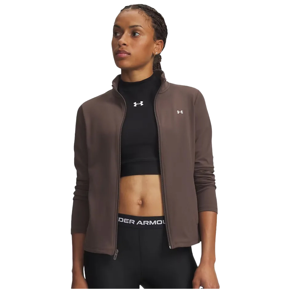 UNDER ARMOUR Motion Full Zip Γυναικεία Ζακέτα  - Καφέ